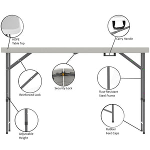 Folding 4ft Table