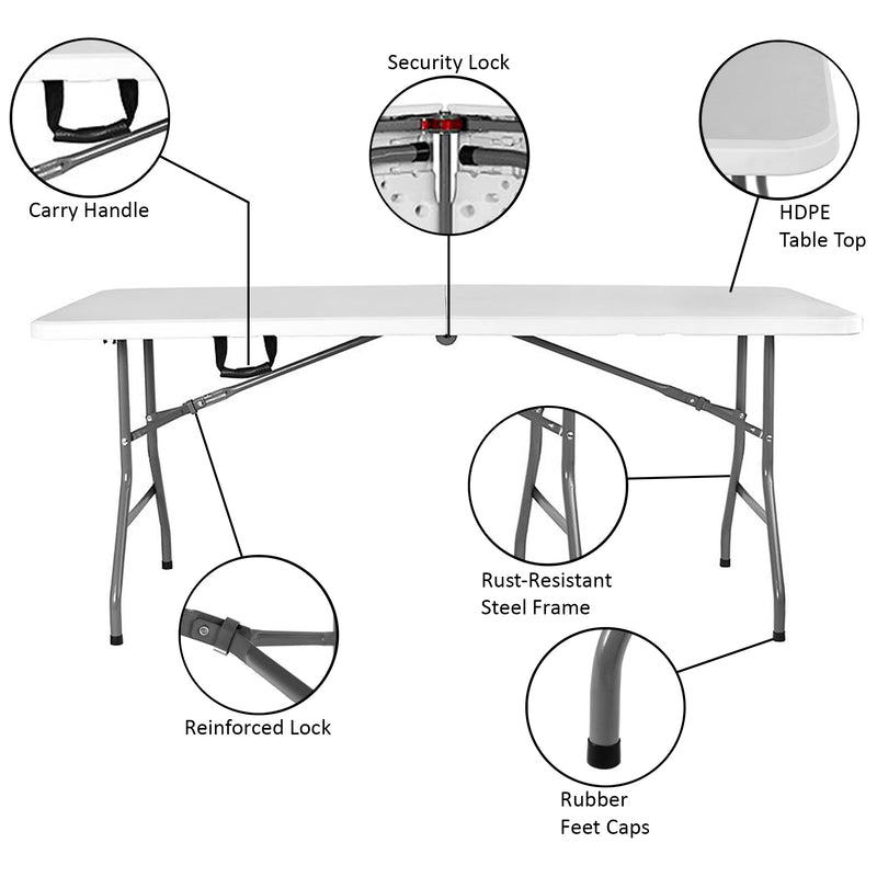 Folding 5ft Table