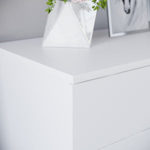 Riano 4 Drawer Chest White Bedroom Storage Unit
