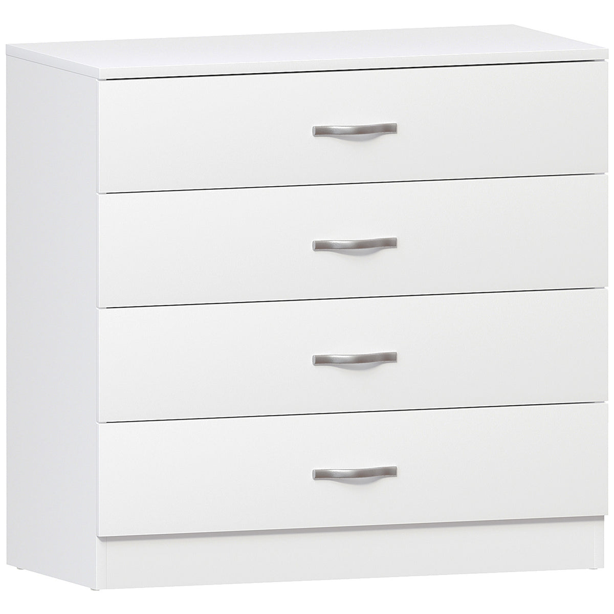Riano 4 Drawer Chest White Bedroom Storage Unit
