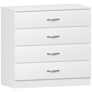 Riano 4 Drawer Chest White Bedroom Storage Unit
