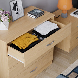 Riano 4 Drawer Chest Pine Bedroom Storage Unit
