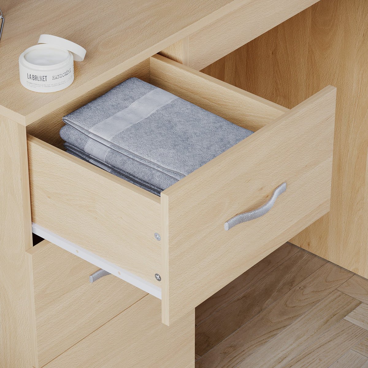 Riano 3-Drawer Dressing Table - Pine
