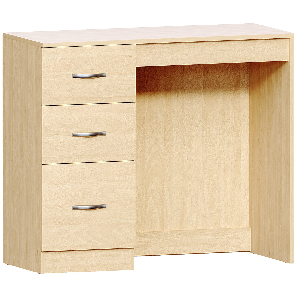 Riano 3-Drawer Dressing Table - Pine