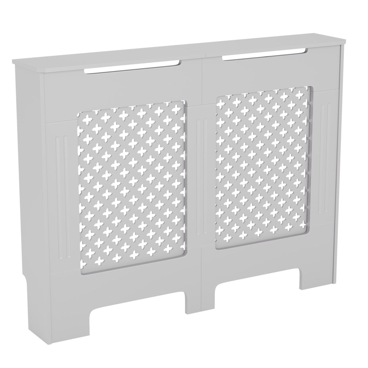 Oxford Radiator Cover - White, Medium