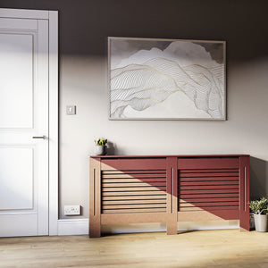Milton Radiator Cover - Unfinished, Extra Large