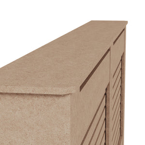 Milton Radiator Cover - Unfinished, Extra Large