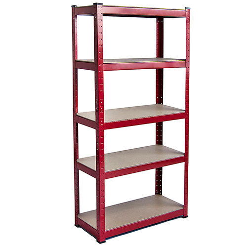 5-Tier Shelf, Red