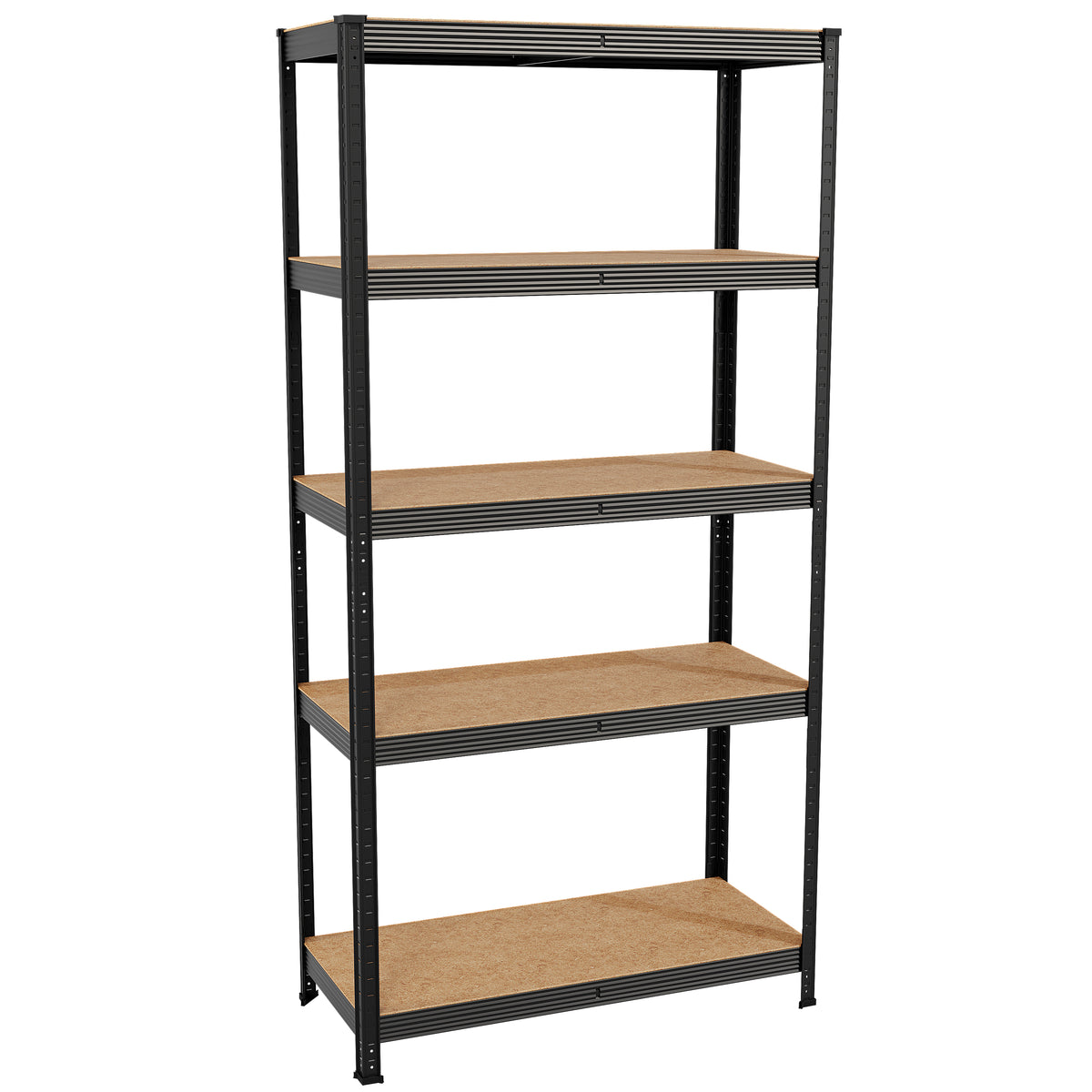 5-Tier Shelf, Large, Black