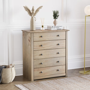 Panama 5-Drawer Chest