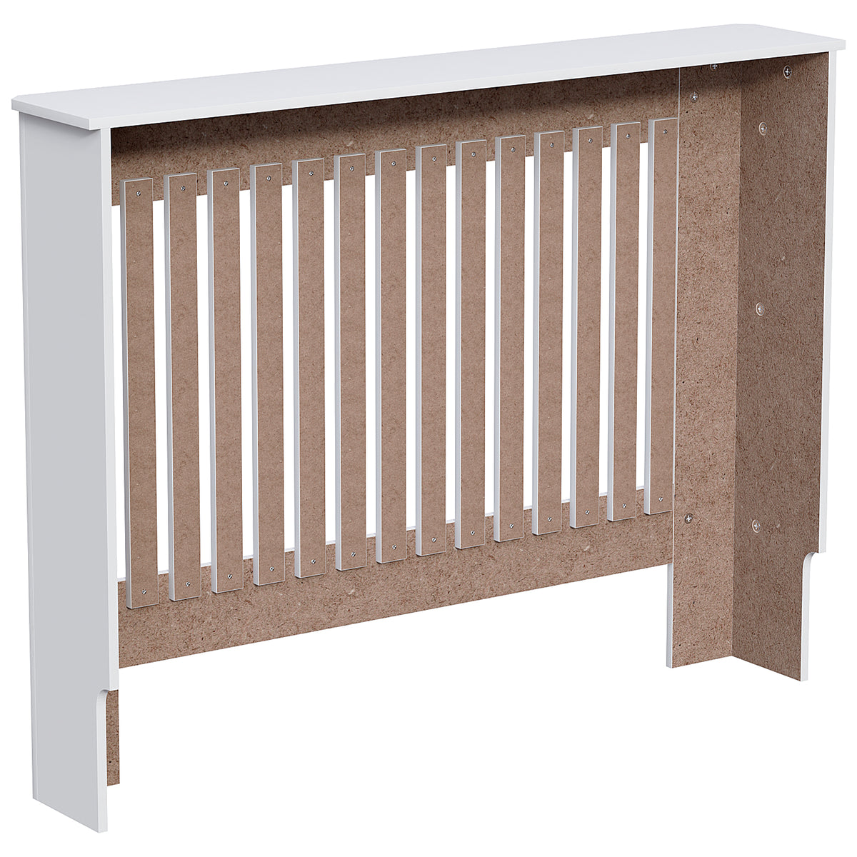Chelsea Radiator Cover - White, Medium