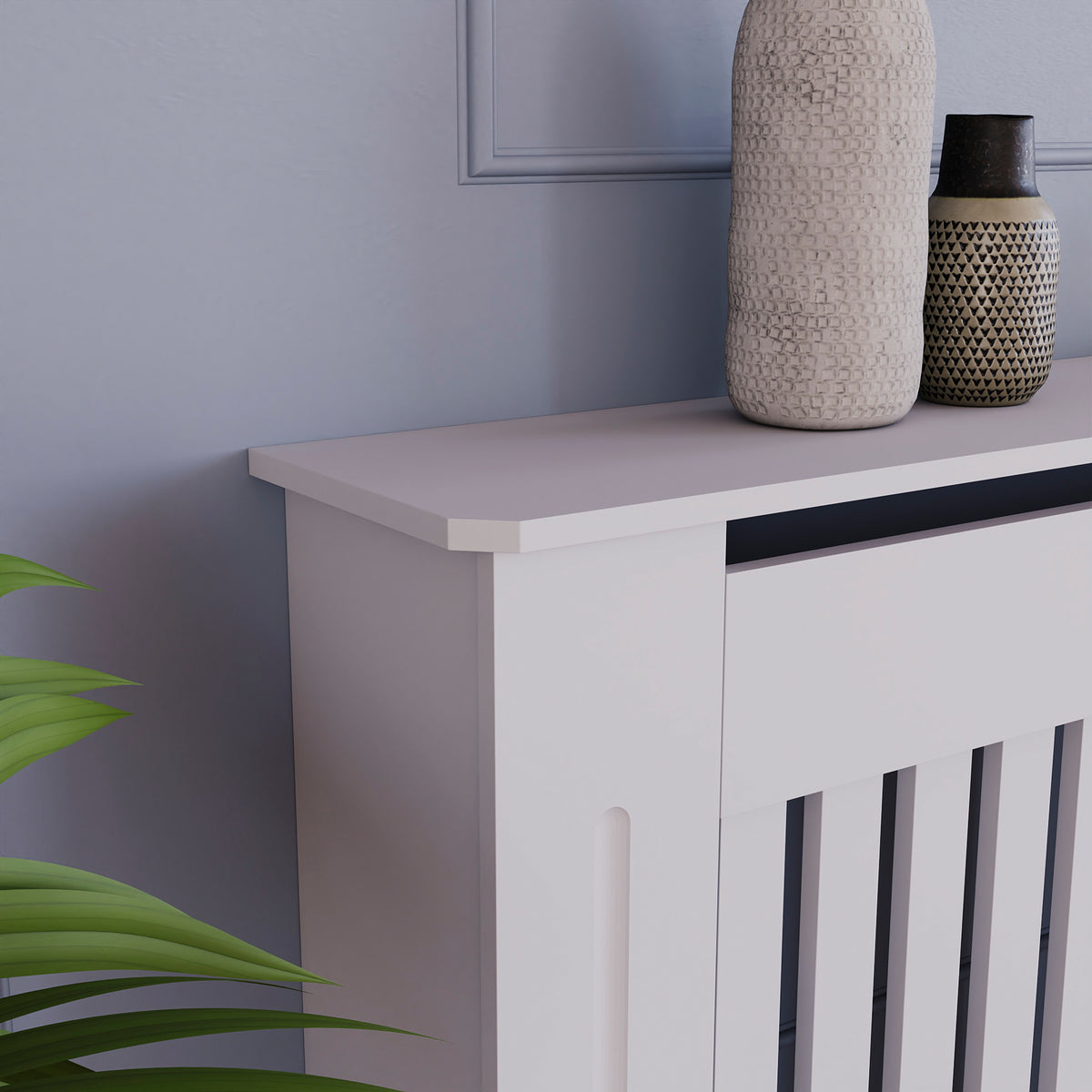 Chelsea Radiator Cover - White, Medium