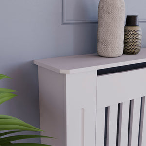 Chelsea Radiator Cover - White, Medium