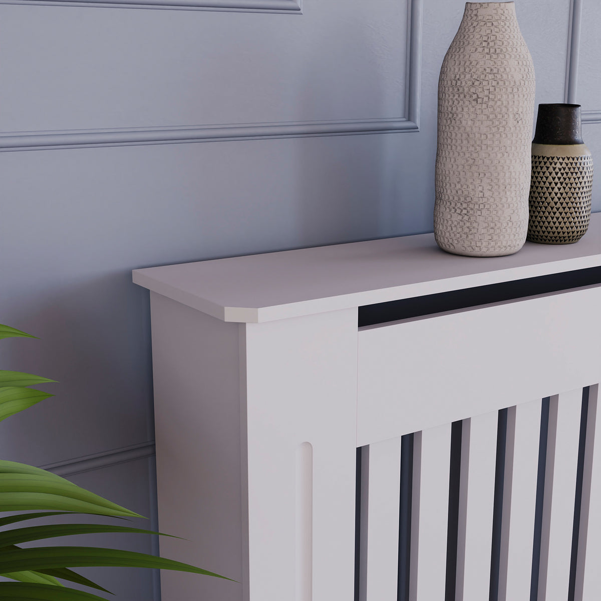 Chelsea Radiator Cover - White, Large