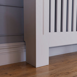 Chelsea Radiator Cover - White, Large