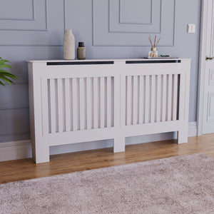 Chelsea Radiator Cover - White, Large