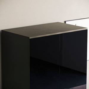 Hulio 2-Door Wardrobe - Black