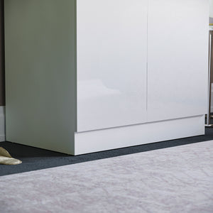Hulio 2-Door Wardrobe - White