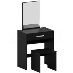 Isla 1-Drawer  Dressing Table, Black