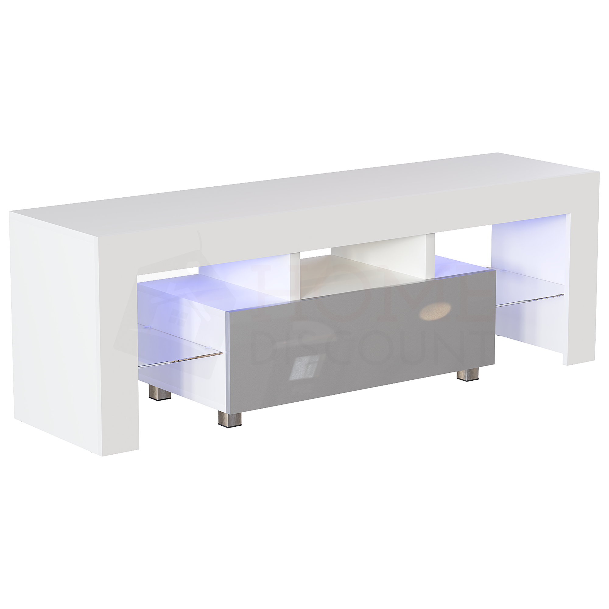 Luna 1 drawer led tv unit deals