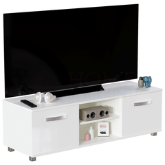 Cosmo 2 Door TV Unit, 120cm, White