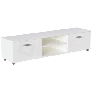 Cosmo 2-Door TV Unit, 160cm - White
