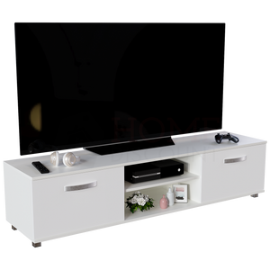 Cosmo 2-Door TV Unit, 160cm - White