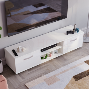 Cosmo 2-Door TV Unit, 160cm - White