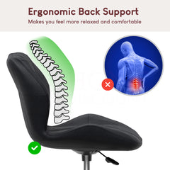 Geo Office Chair, Black UKFR