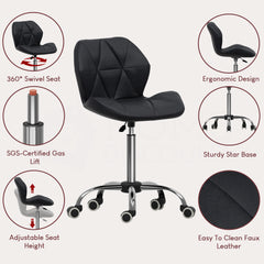 Geo Office Chair, Black UKFR