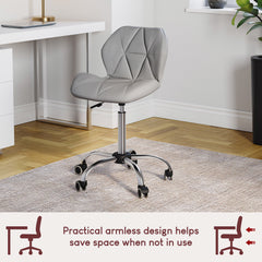 Geo Office Chair, Grey UKFR