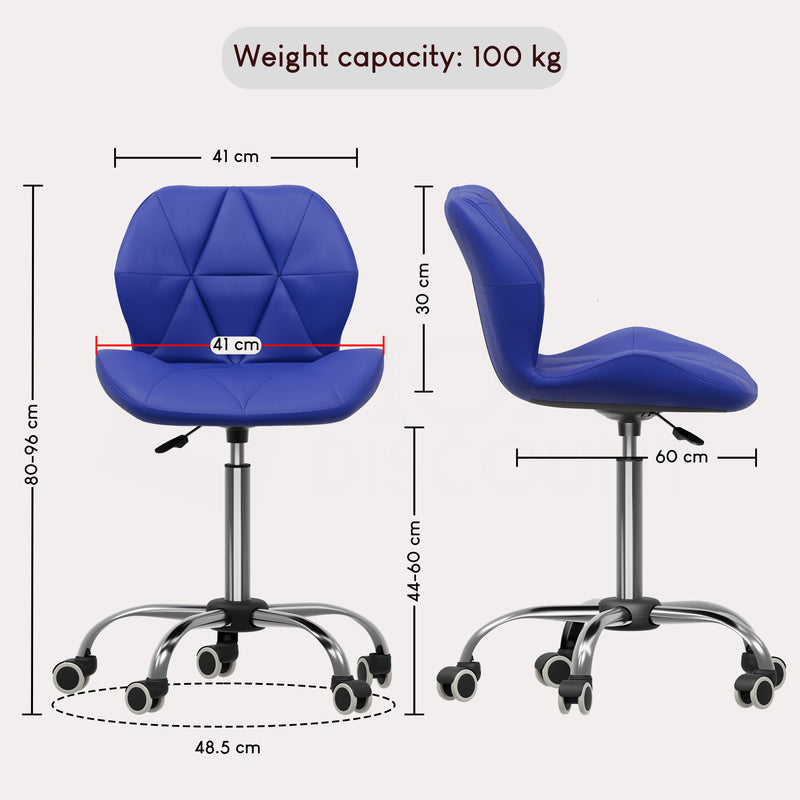 Geo Office Chair, Blue UKFR