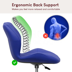 Geo Office Chair, Blue UKFR