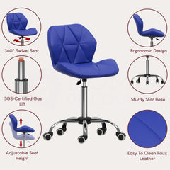 Geo Office Chair, Blue UKFR