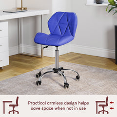Geo Office Chair, Blue UKFR