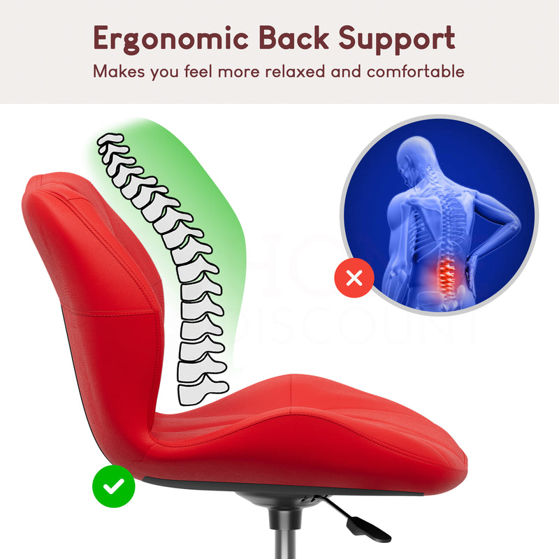 Geo Office Chair, Red UKFR