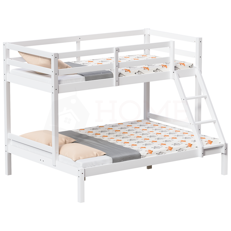 Sydney Triple Sleeper Bunk Bed - White