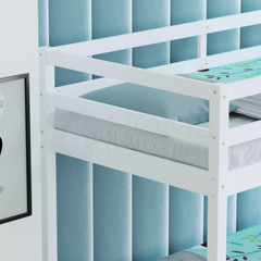 Sydney Triple Sleeper Bunk Bed - White