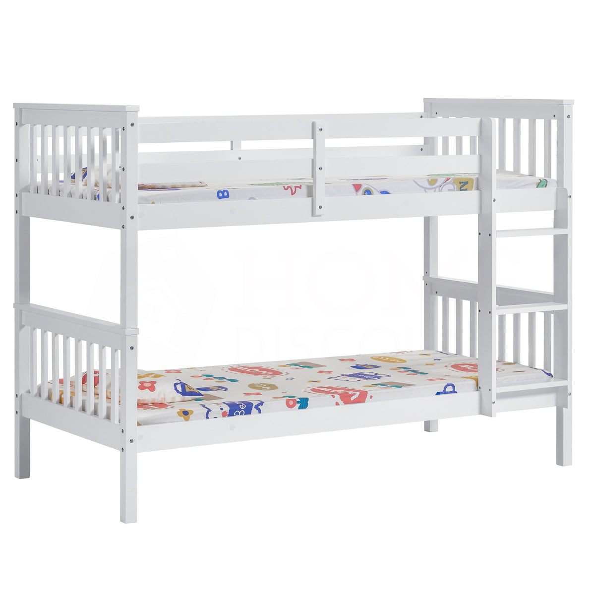 Milan Bunk Bed, White