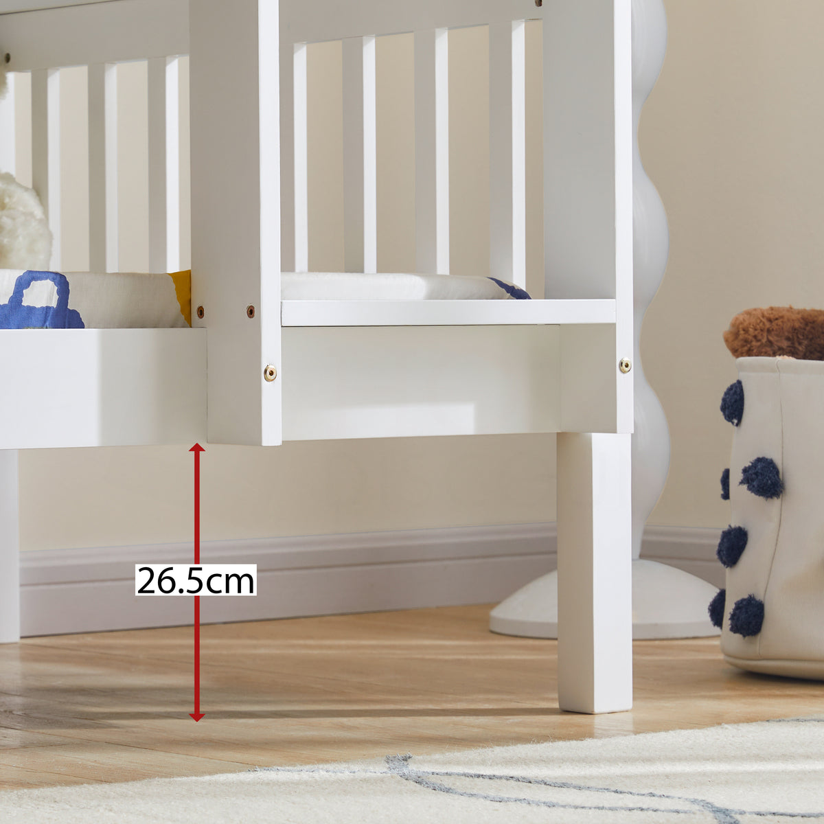 Milan Bunk Bed, White