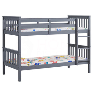 Milan Bunk Bed, Grey