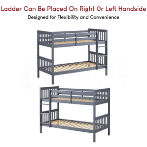 Milan Bunk Bed, Grey