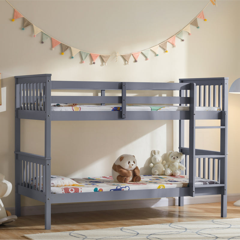Milan Bunk Bed, Grey