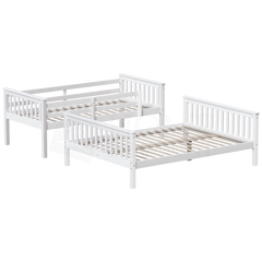 Milan Triple Sleeper Bunk Bed - White