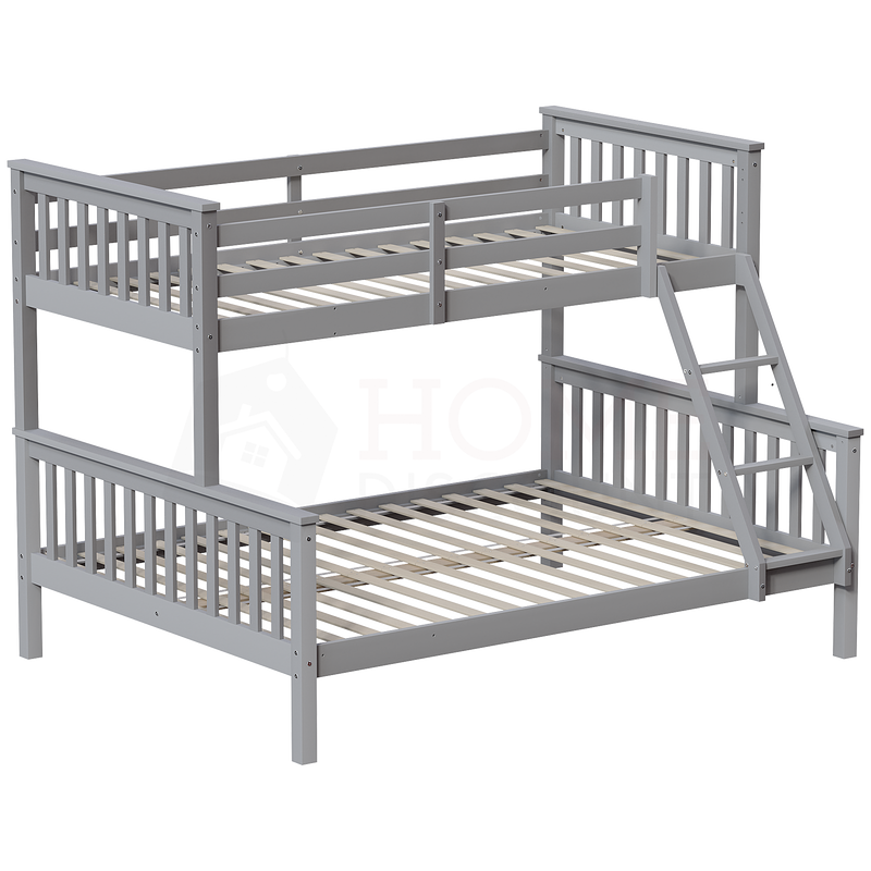 Milan Triple Sleeper Bunk Bed - Grey