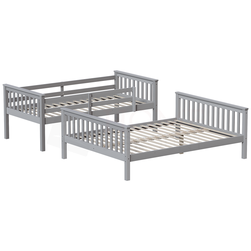 Milan Triple Sleeper Bunk Bed - Grey