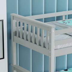Milan Triple Sleeper Bunk Bed - Grey