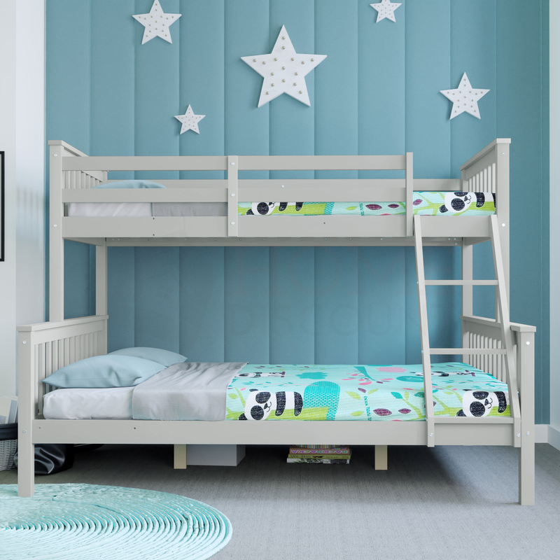 Milan Triple Sleeper Bunk Bed - Grey