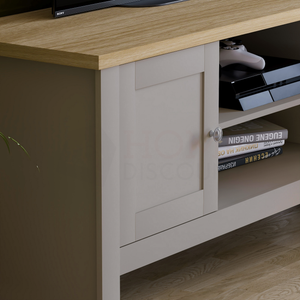 Arlington 2-Door TV Unit - Grey