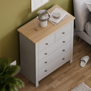 Arlington 5-Drawer Chest - Grey